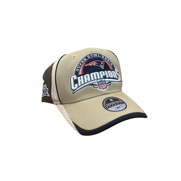 Reebok New England Patriots Super Bowl 39 XXXIX Champions Locker Room Hat Cap - Picture 2 of 6